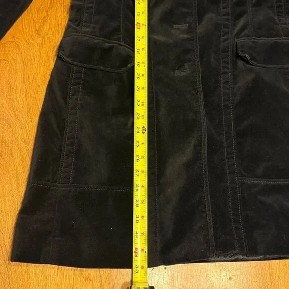 Chico's Black Velvet Cocktail Jacket - Picture 9 of 14